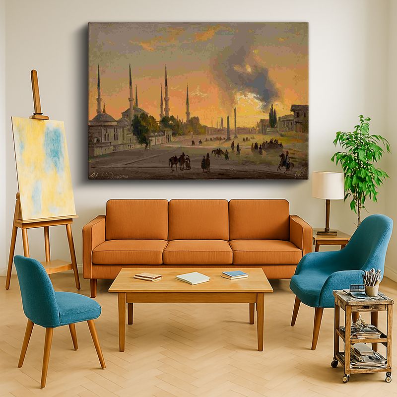 Ressam Kanvas Tablo 463